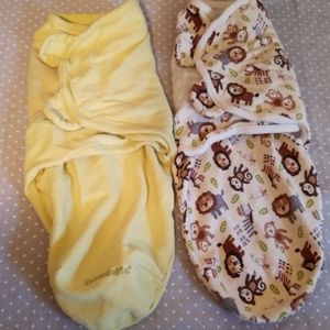 SUMMER SwaddleMe sleep sacks size small/medium